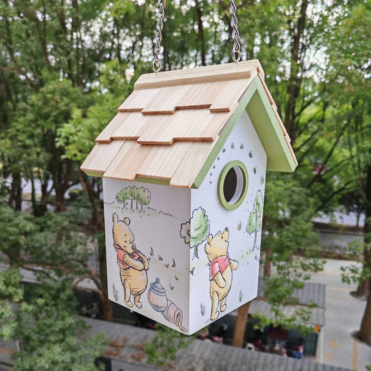 Winnie The Pooh Birdhouse - Happy Gardens