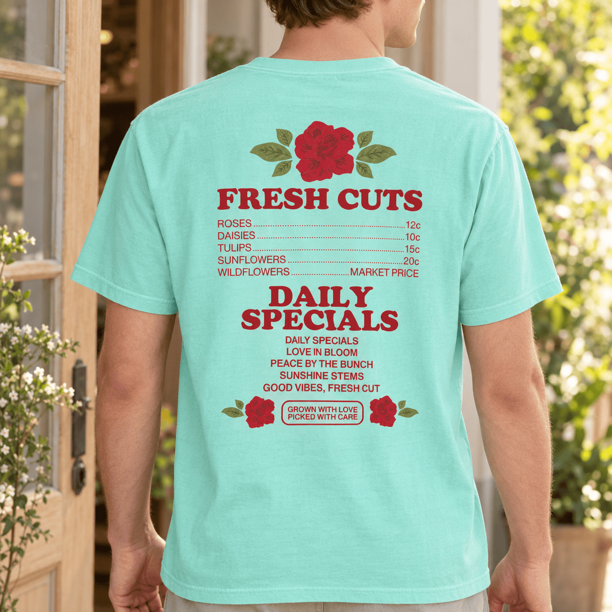 Local Flower Dealer - Unisex Heavyweight T-Shirt