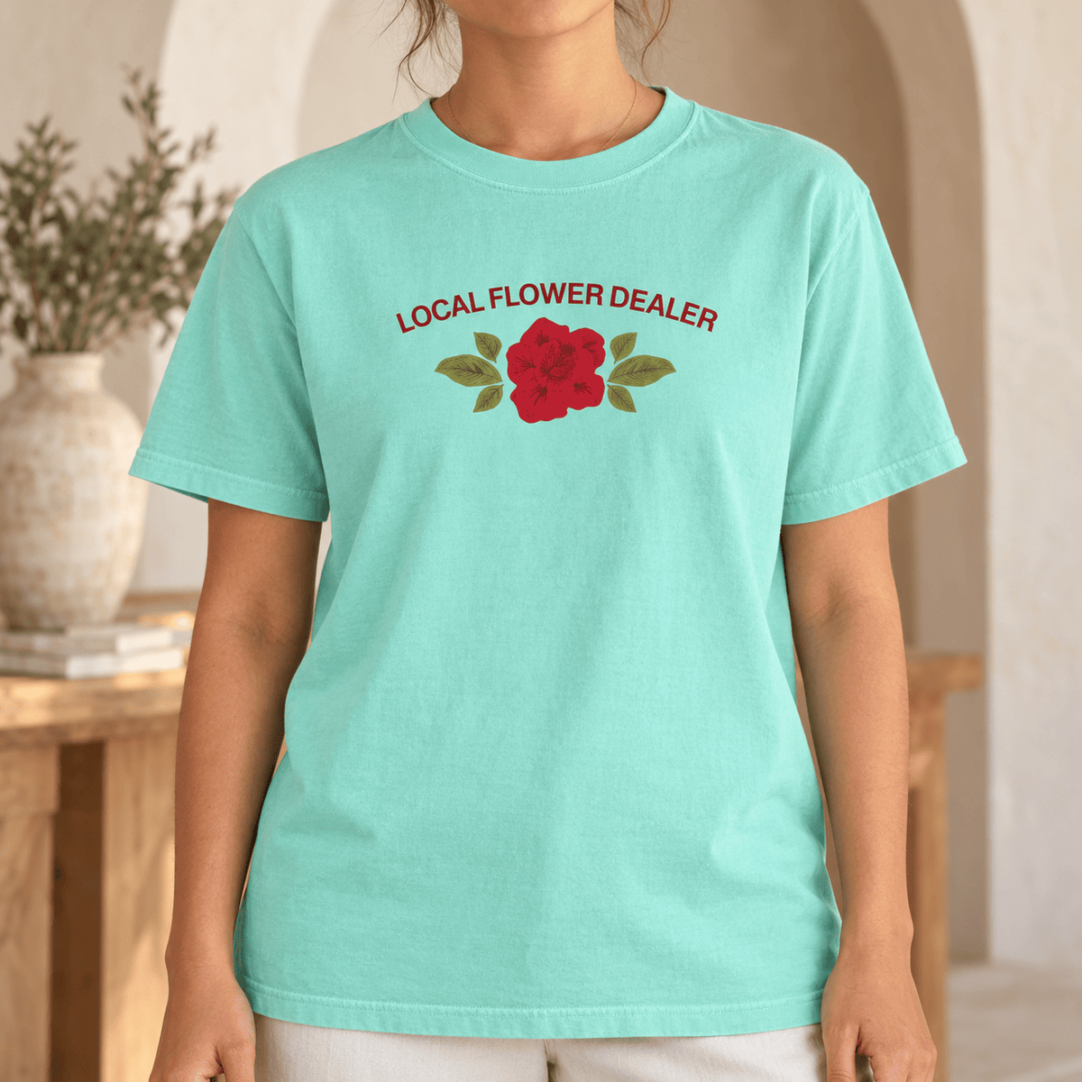 Local Flower Dealer - Unisex Heavyweight T-Shirt