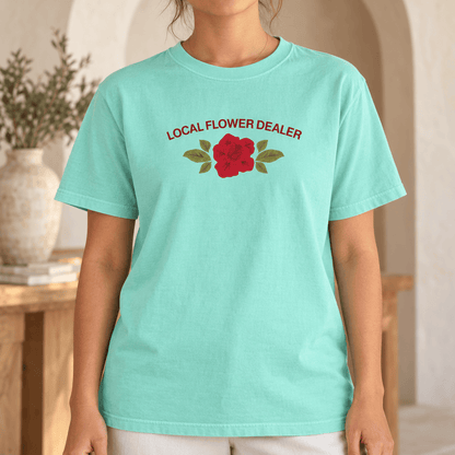 Local Flower Dealer - Unisex Heavyweight T-Shirt