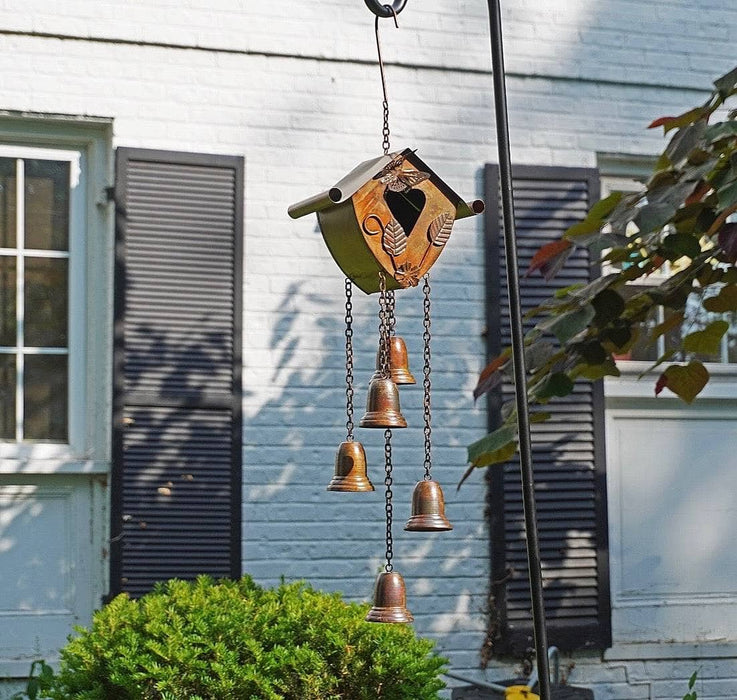 Happy Gardens - Birdhouse Wind Chime