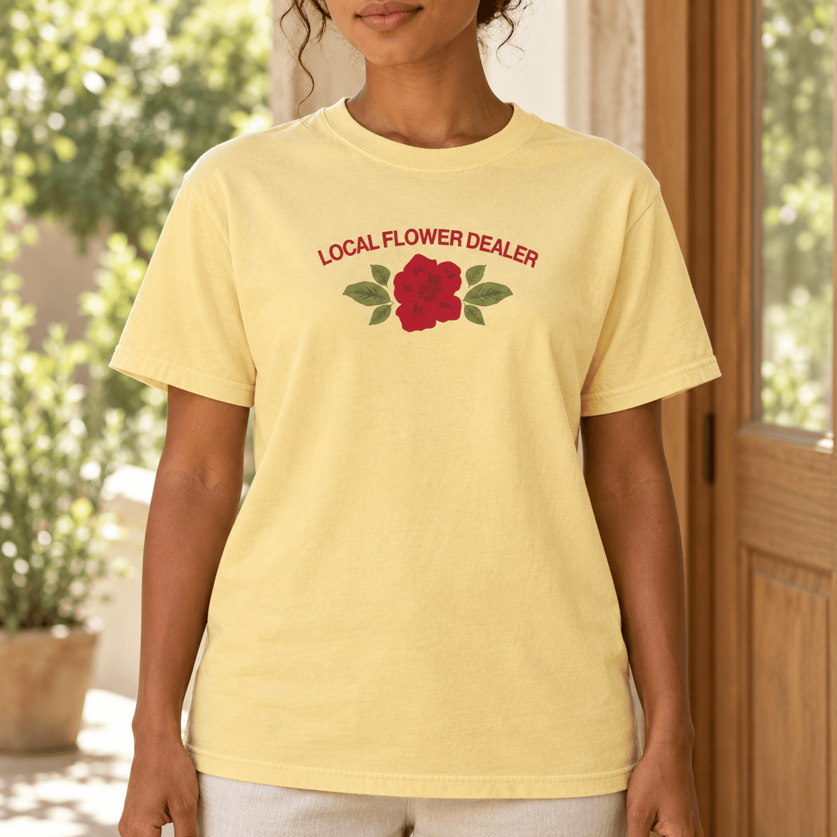 Local Flower Dealer - Unisex Heavyweight T-Shirt