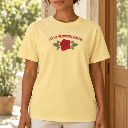 Local Flower Dealer - Unisex Heavyweight T-Shirt