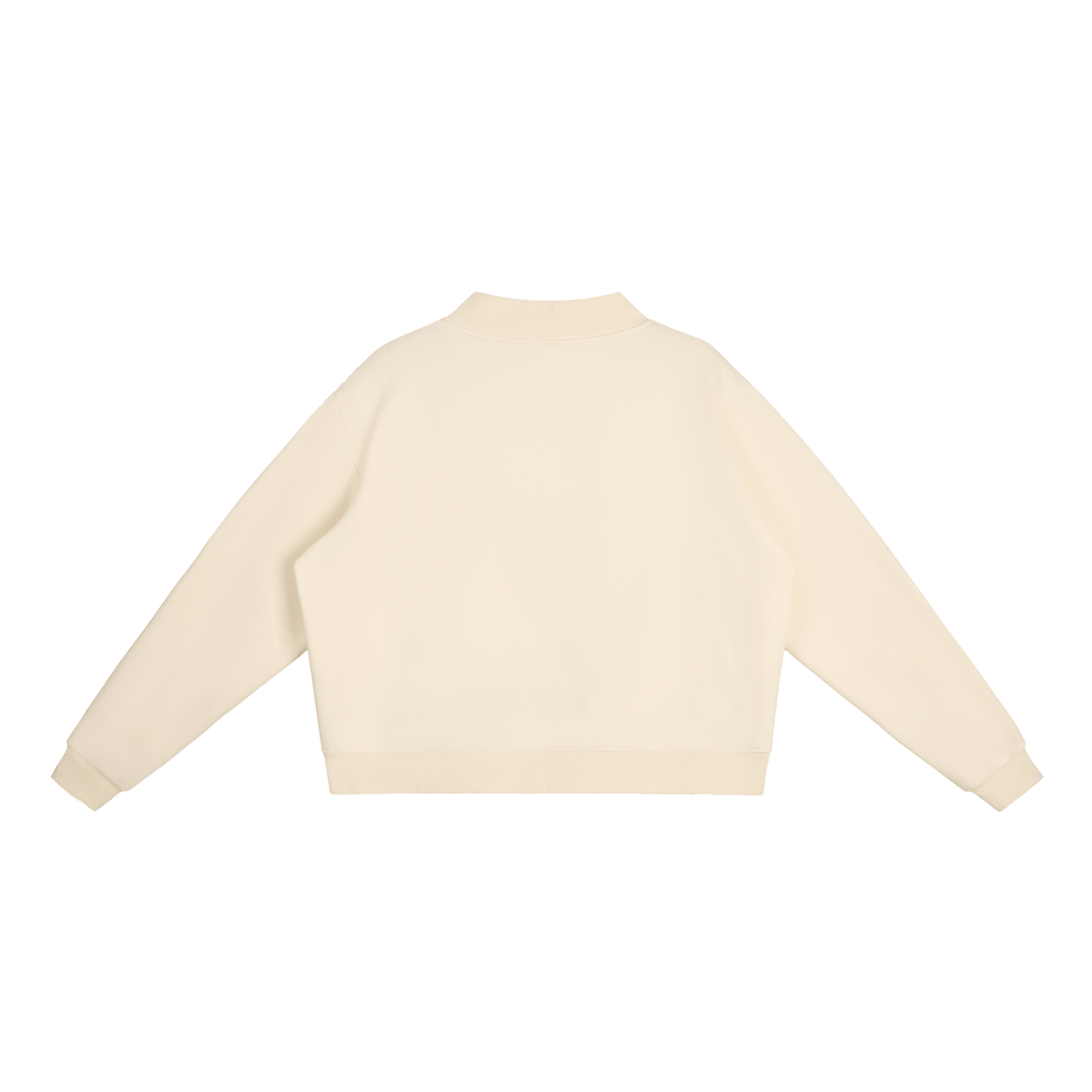 Plant Club Essential Fleece Mock-Neck Crew Sweatshirt