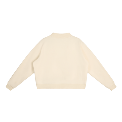 Plant Club Essential Fleece Mock-Neck Crew Sweatshirt