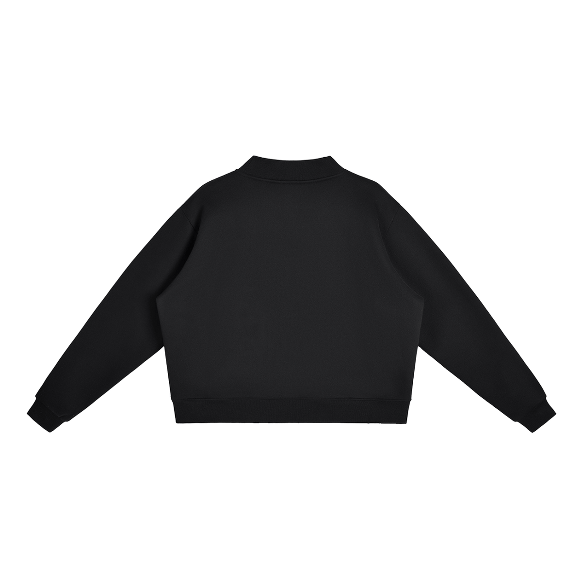 Plant Club Essential Fleece Mock-Neck Crew Sweatshirt