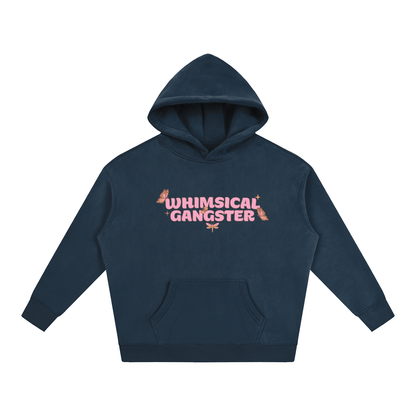 Whimsical Gangster Oversize Fleeced Hoodie