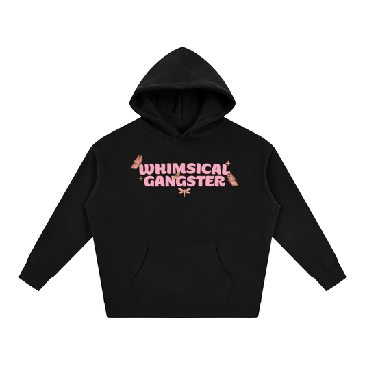 Whimsical Gangster Oversize Fleeced Hoodie