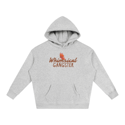 Whimsical Gangster Oversize Fleeced Hoodie