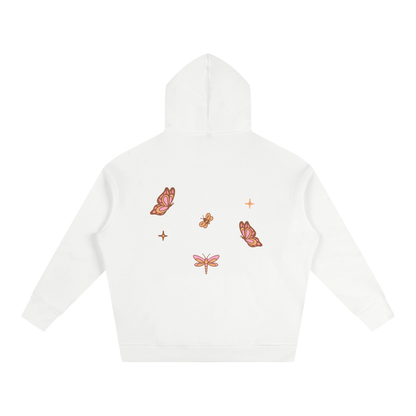 Whimsical Gangster Oversize Fleeced Hoodie
