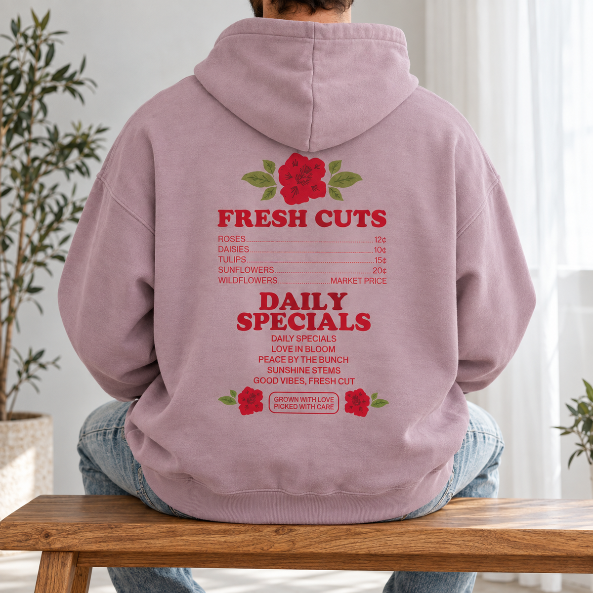 Local Flower Dealer - Men's Essential Oversize Hoodie