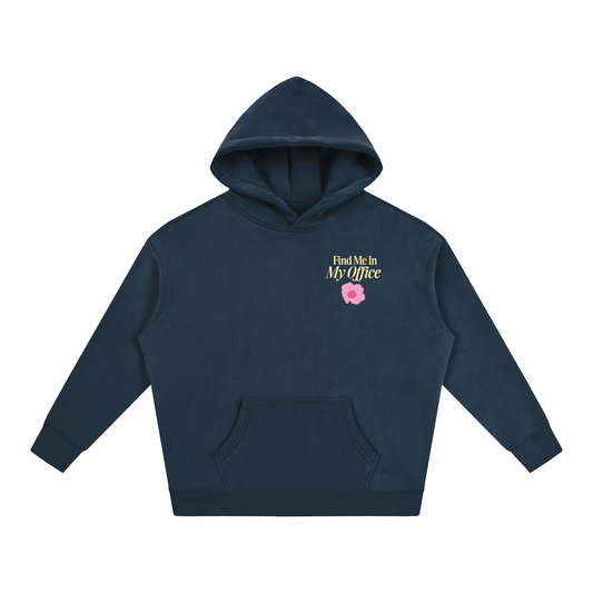 Find Me In My Office Oversize Fleeced Hoodie