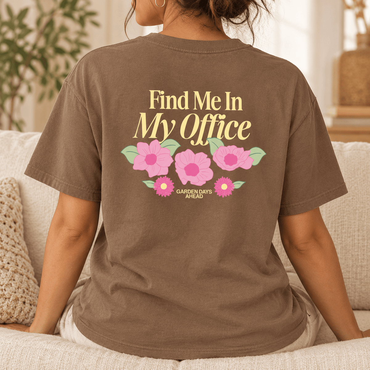 Find Me in My Office - Unisex Heavyweight T-Shirt