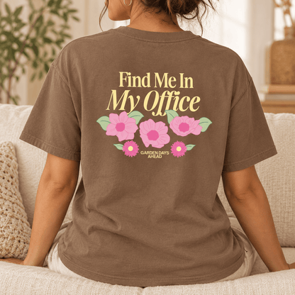 Find Me in My Office - Unisex Heavyweight T-Shirt
