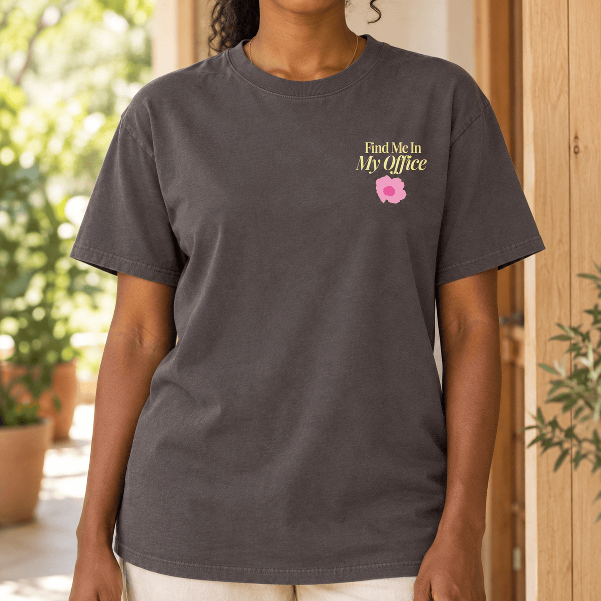 Find Me in My Office - Unisex Heavyweight T-Shirt