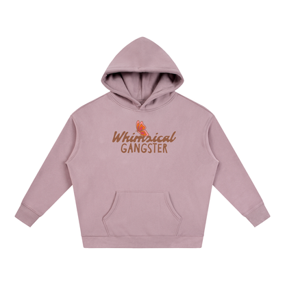 Whimsical Gangster Oversize Fleeced Hoodie