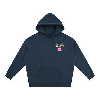 Find Me In My Office Oversize Fleeced Hoodie