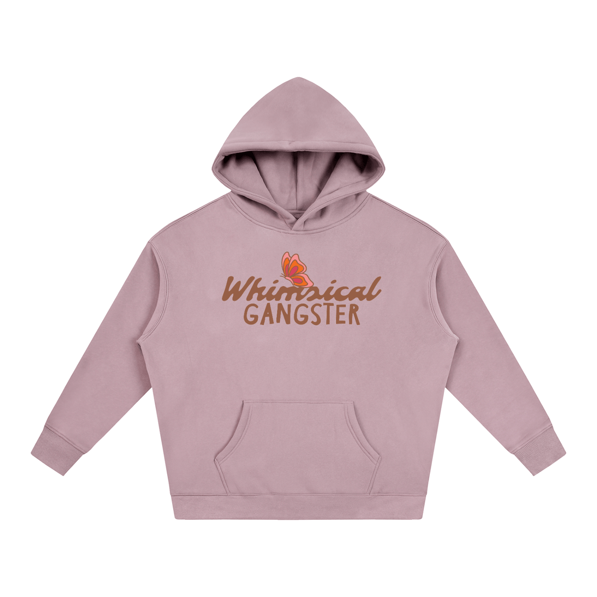 Whimsical Gangster - Men's Oversize Fleeced Hoodie