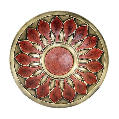 Red African Daisy Bird Bath - Happy Gardens