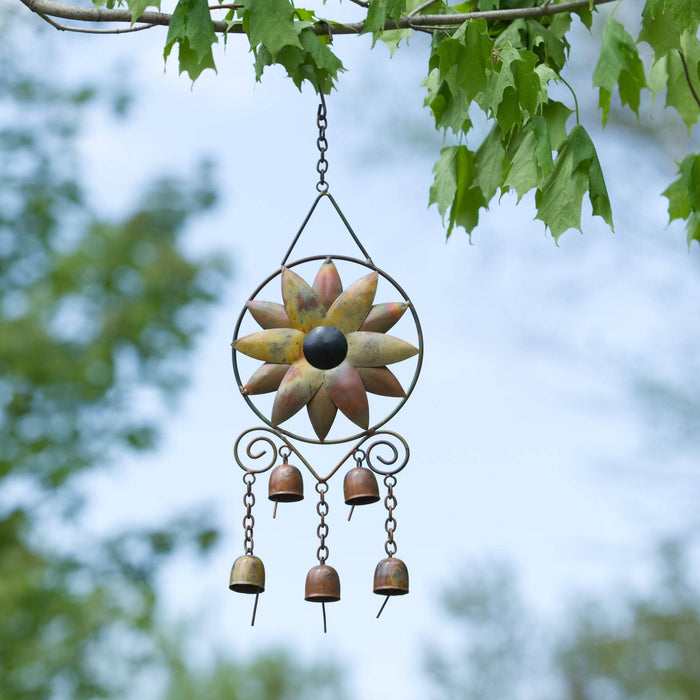 Happy Gardens - Hanging Flower Wind Chime