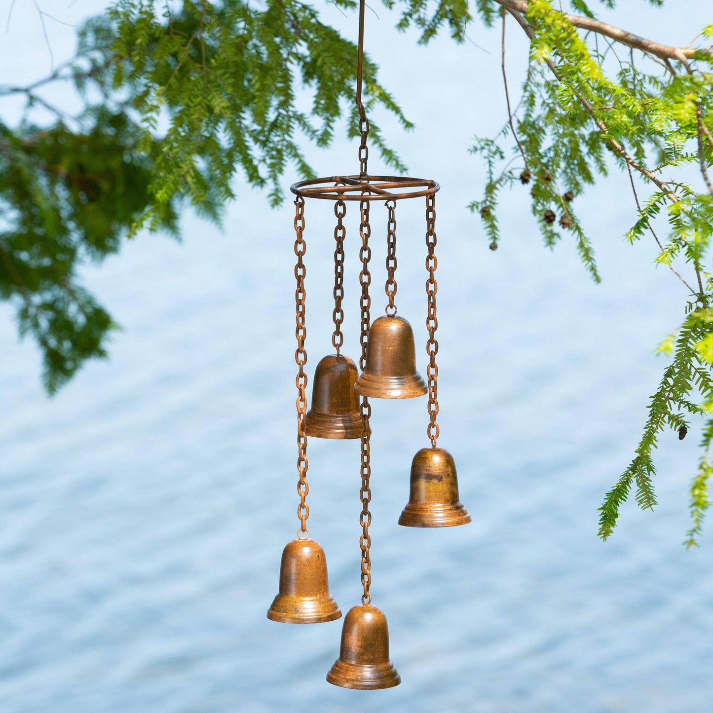 Happy Gardens - Temple Bells Circle Wind Chime