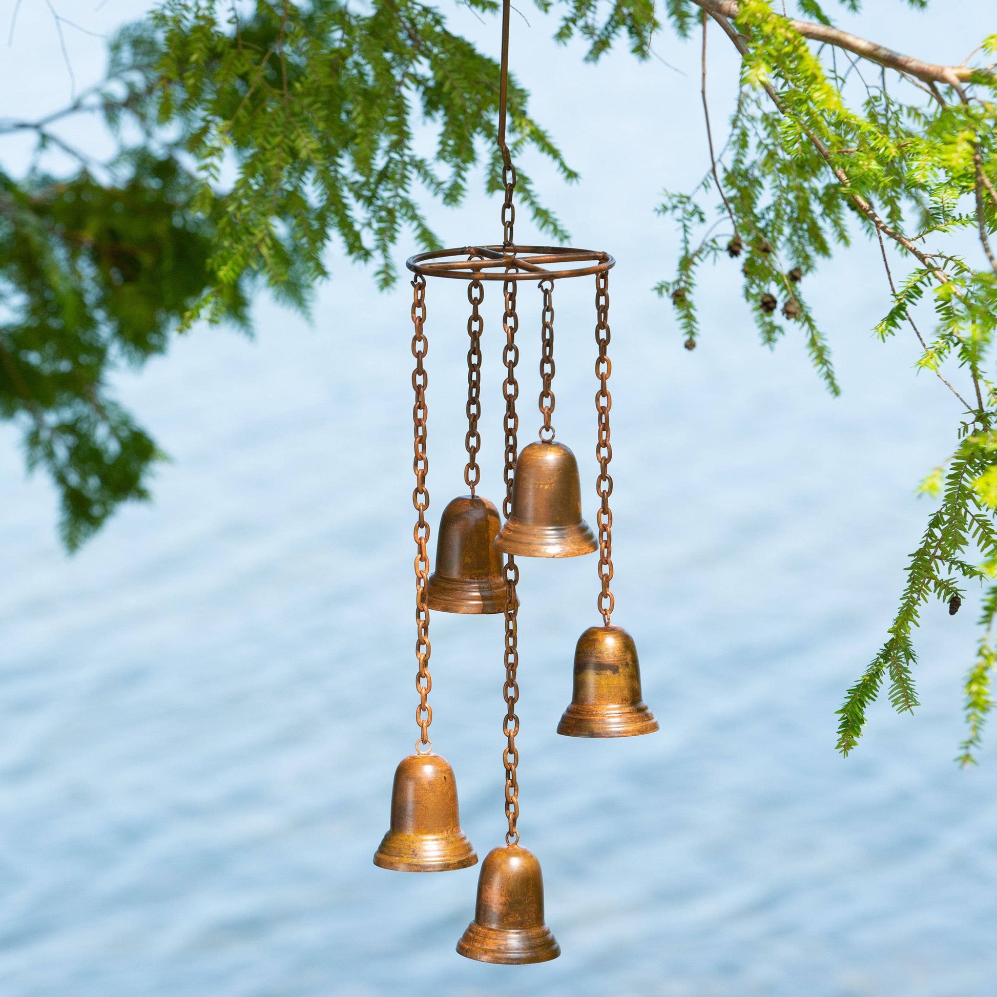 Happy Gardens - Temple Bells Circle Wind Chime