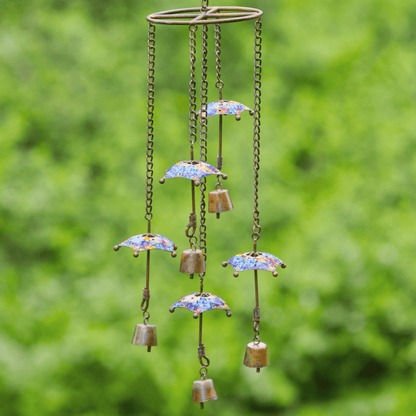 Floral Umbrella Hanging Mobile - Happy Gardens
