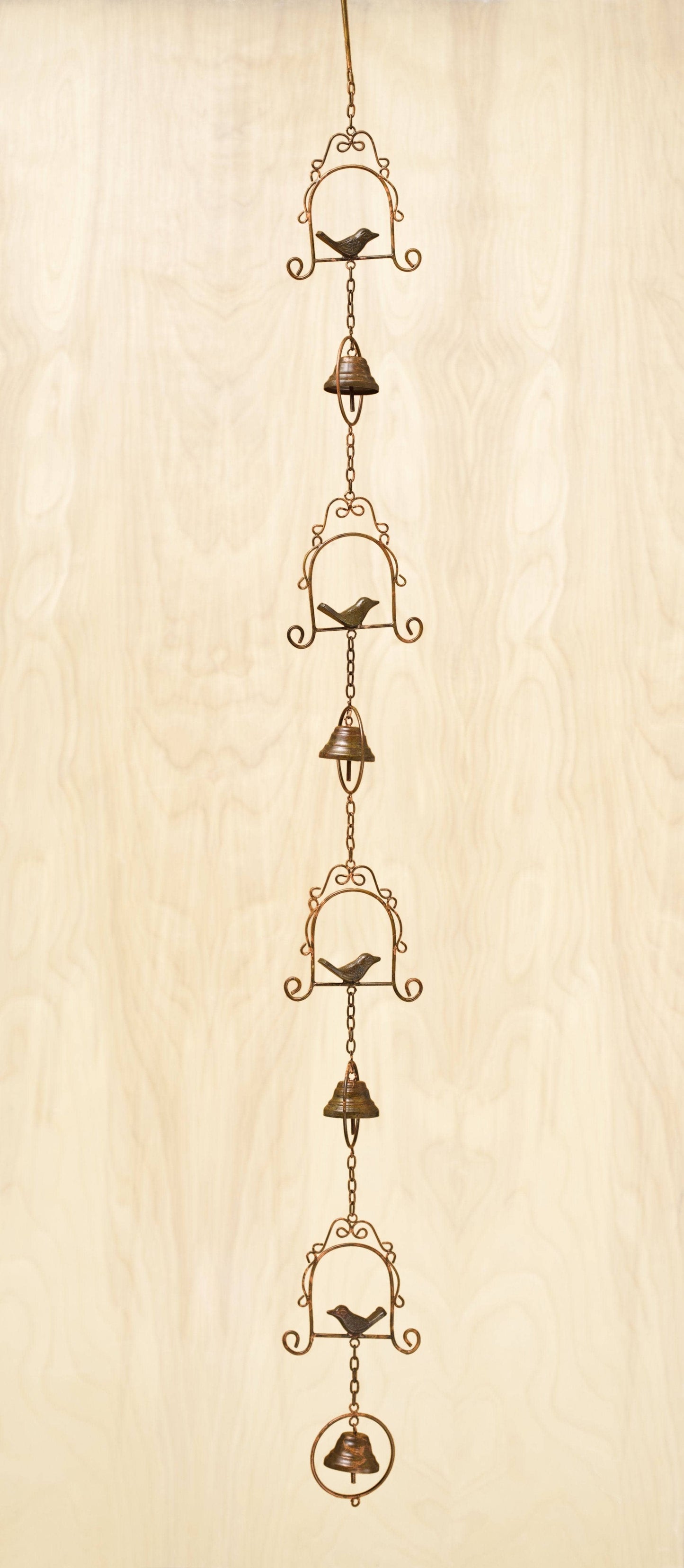 Birds on Swings Hanging Ornament - Happy Gardens