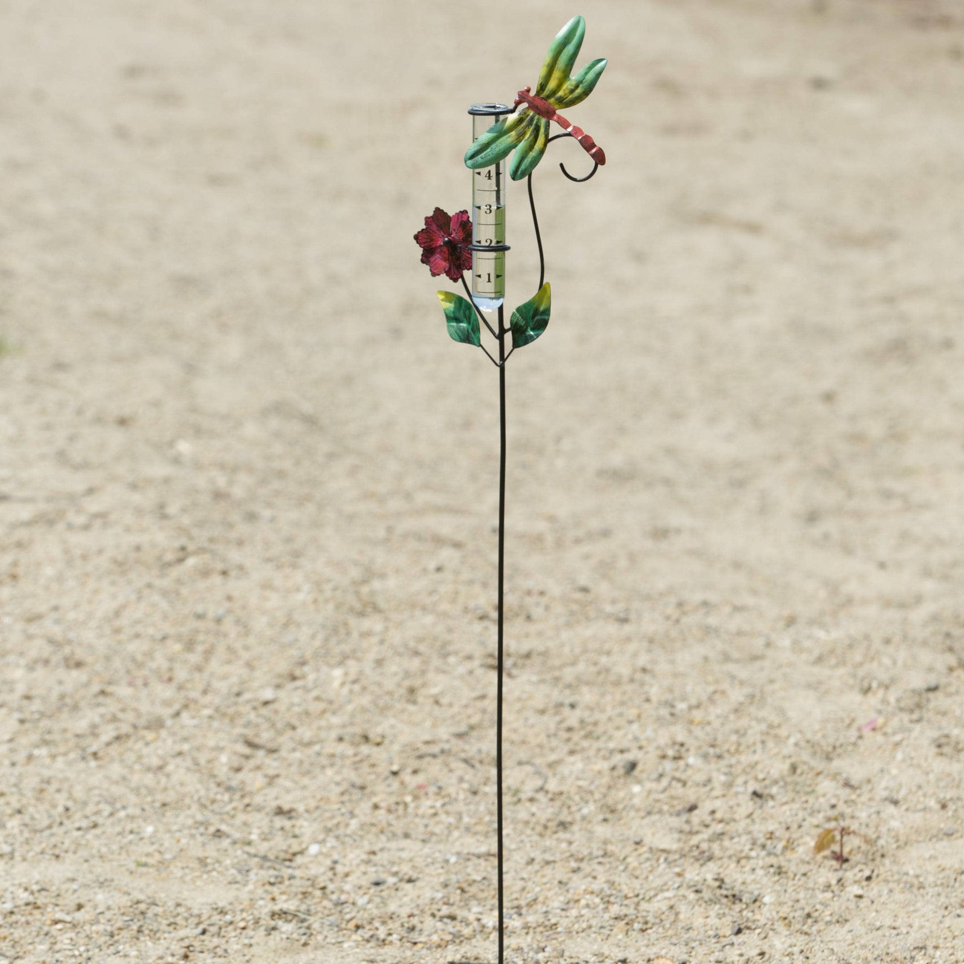 Happy Gardens - Dragonfly Multicolor Rain Gauge