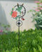 Happy Gardens - Hummingbird and Lily Multicolor Garden Stake
