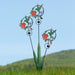 Happy Gardens - Triple Hummingbird and Lily Multicolor Stake