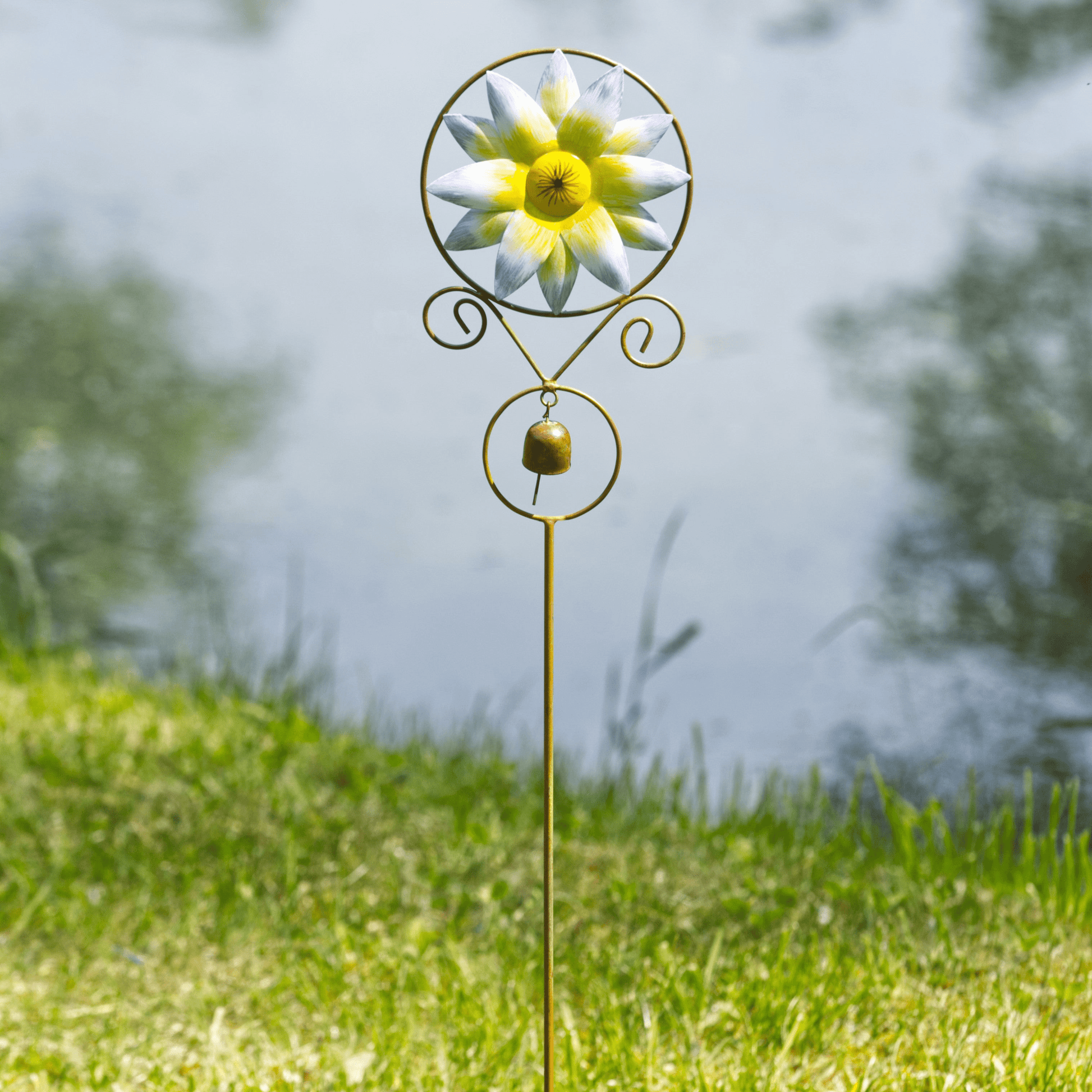 Daisy Multicolor Garden Stake - Happy Gardens