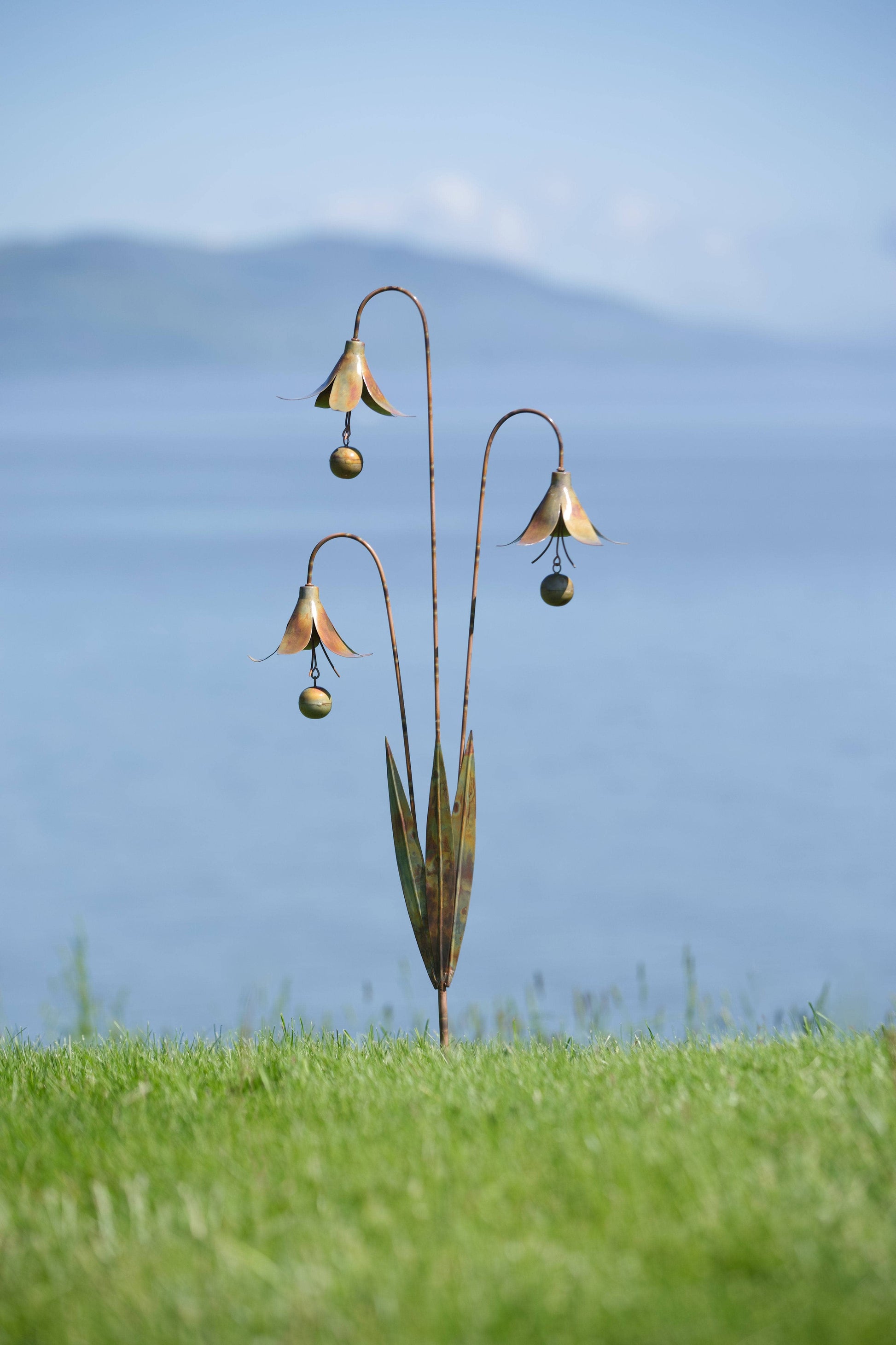 Triple Bluebells Garden Stake - Happy Gardens