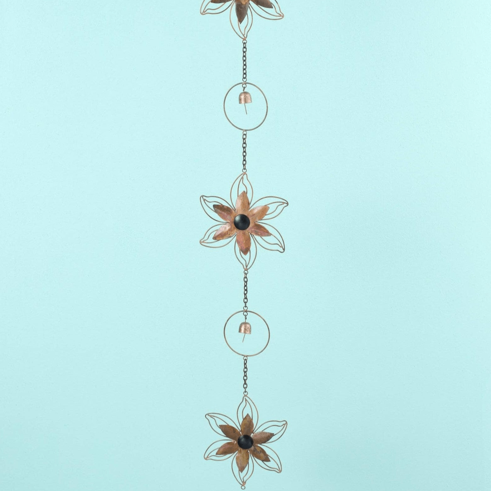 Open Petal Flower Hanging Ornament-Ornaments-Happy Gardens