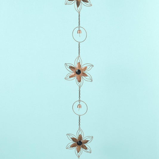 Open Petal Flower Hanging Ornament-Ornaments-Happy Gardens