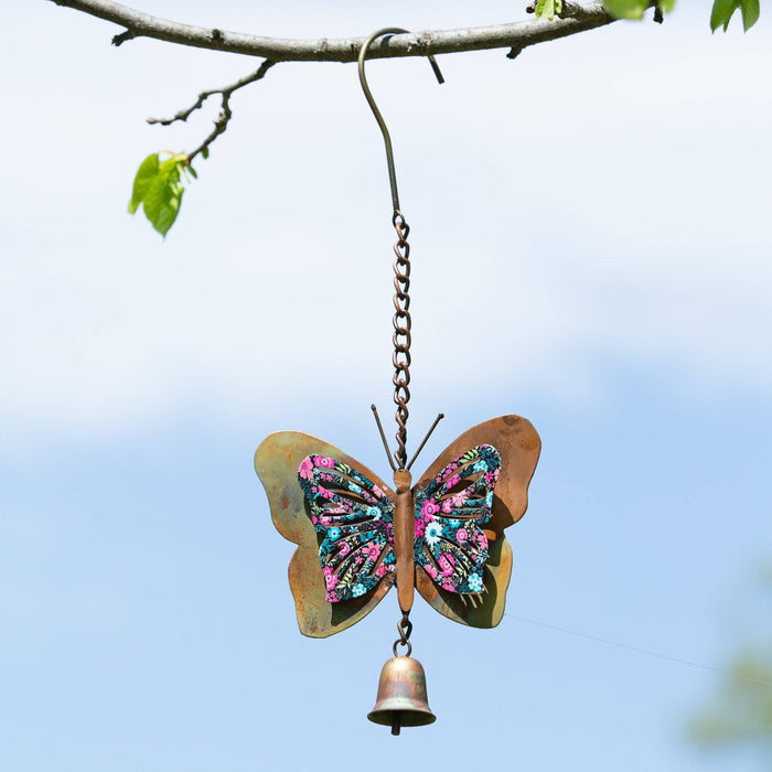 Happy Gardens - Floral Butterfly Hanging Ornament