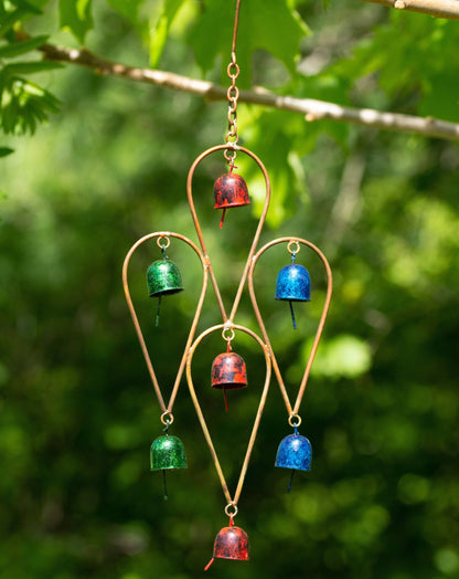 Happy Gardens - Teardrop Multicolor Wind Chime