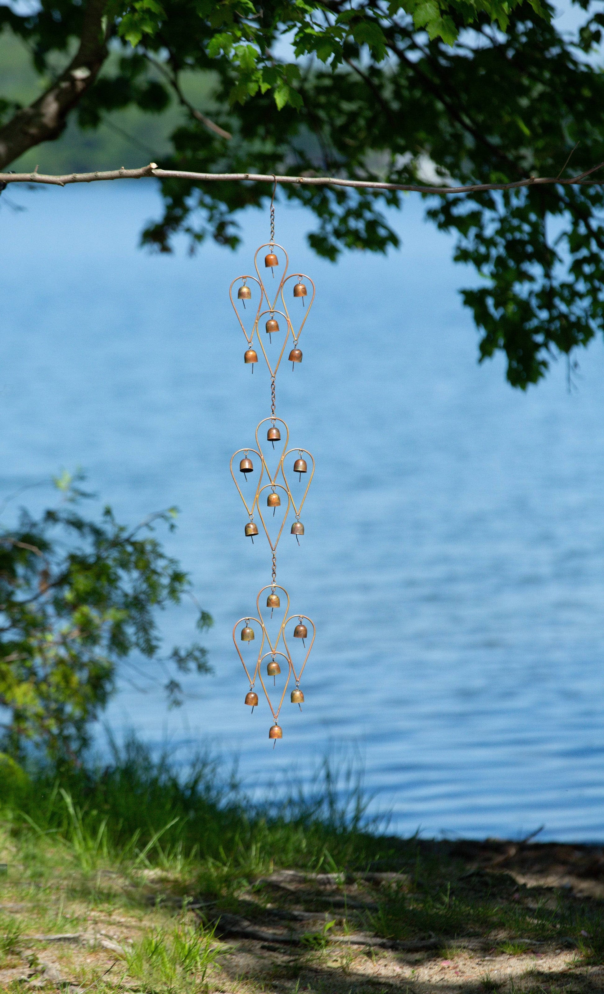Happy Gardens - Triple Teardrop Hanging Ornament