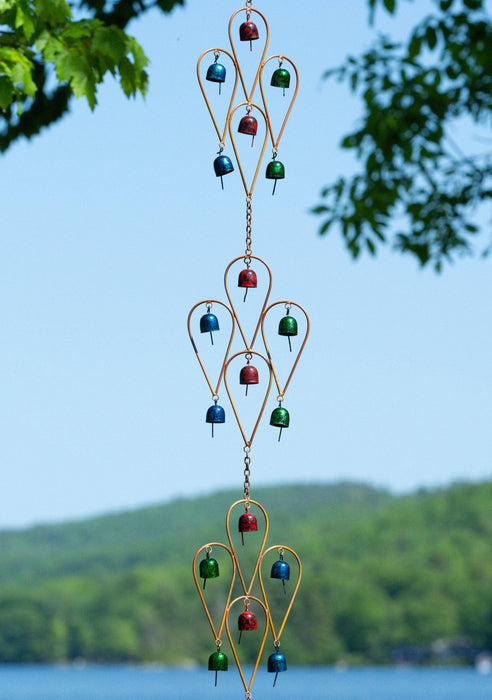 Happy Gardens - Triple Teardrop Multicolor Hanging Ornament