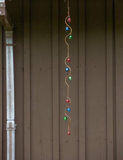 Happy Gardens - Bells Spiral Multicolor Ornament
