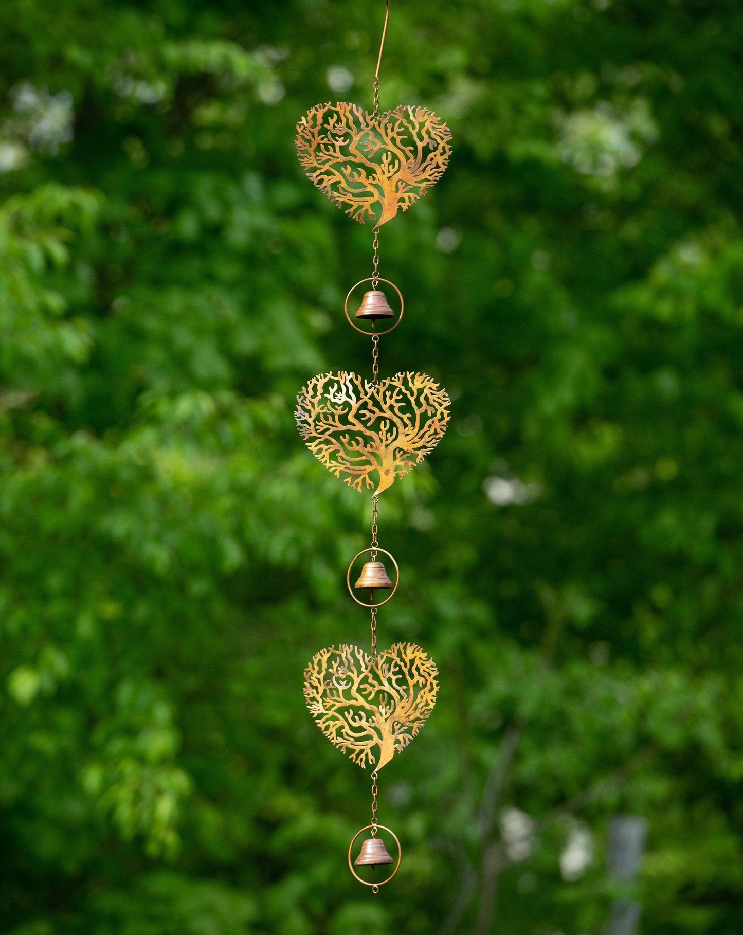 Happy Gardens -  Triple Openwork Hearts Hanging Ornament
