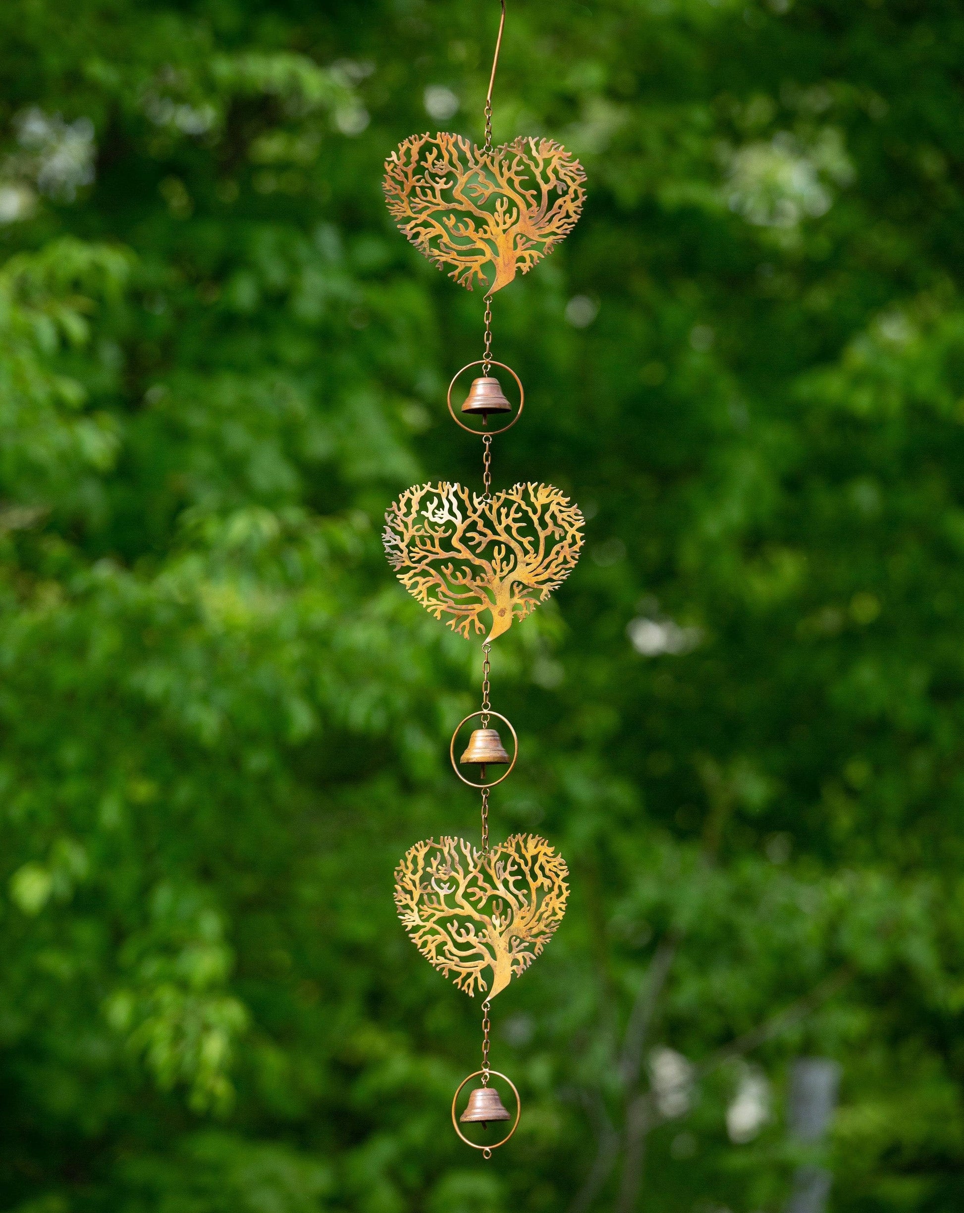 Happy Gardens -  Triple Openwork Hearts Hanging Ornament