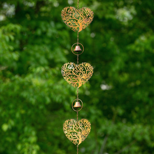 Happy Gardens -  Triple Openwork Hearts Hanging Ornament