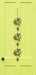 Happy Gardens - Triple Hummingbird and Lily Multicolor Wind Chime