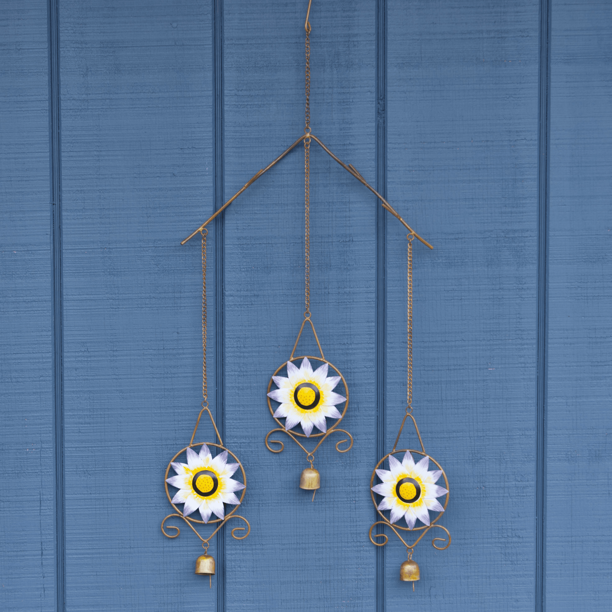 Daisy Hanging Wind Chime - Happy Gardens