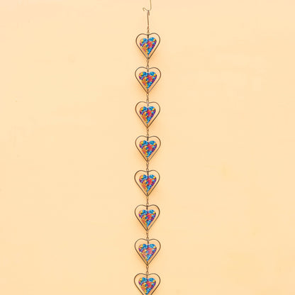 Floral Heart Hanging Ornament - Happy Gardens