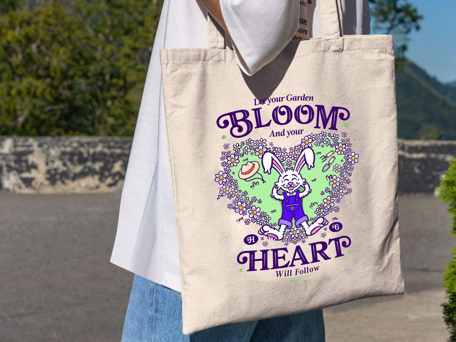 Happy Gardens Bloom Eco Tote Bag