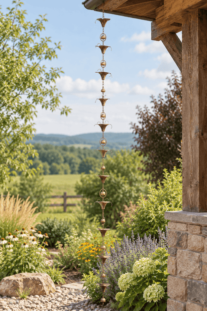 Calla Lily Rain Chain