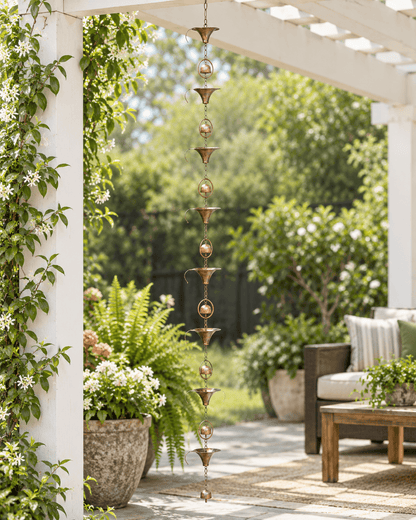 Calla Lily Rain Chain