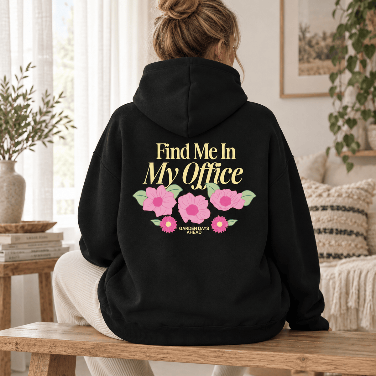 Find Me In My Office - Oversized Hoodie